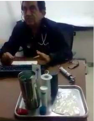 “De humanidad le di medicamento, yo no soy tu empleado”: Médico